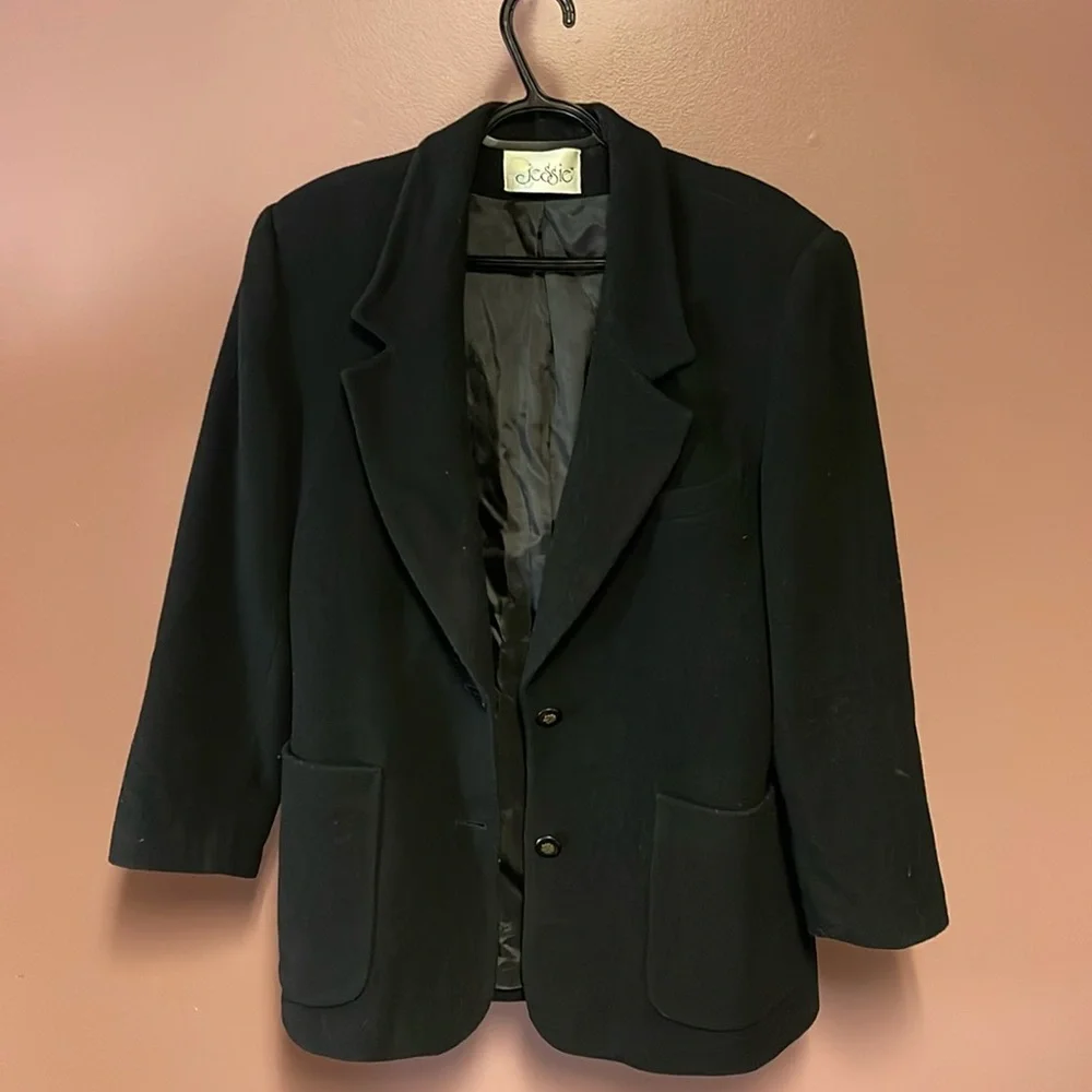 Y2K Jessie Brand Wool And Cashmere Pea Coat In Great Condition! - Picture 1 of 7